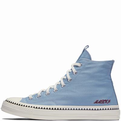 Converse X Nba Chuck 70 Legends High Tops Mens - Azure Shoes (365BRKTG)